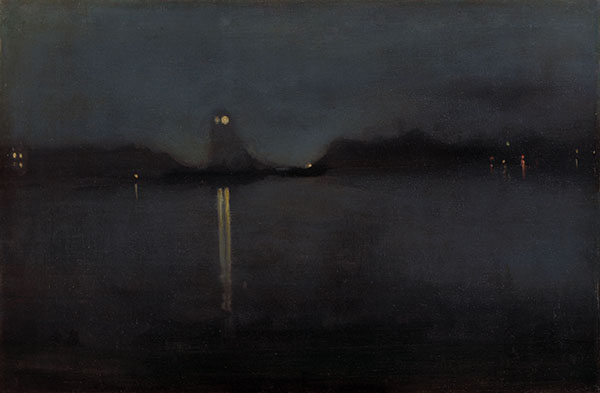 Nocturne c1870 by James McNeill Whistler | Oil Painting Reproduction