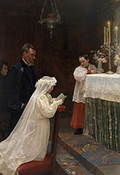 First Communion 1896 By Pablo Picasso