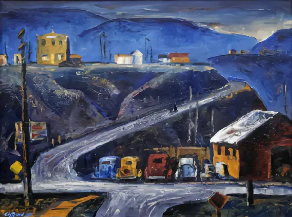 Grand Coulee Dam By Clyfford Still