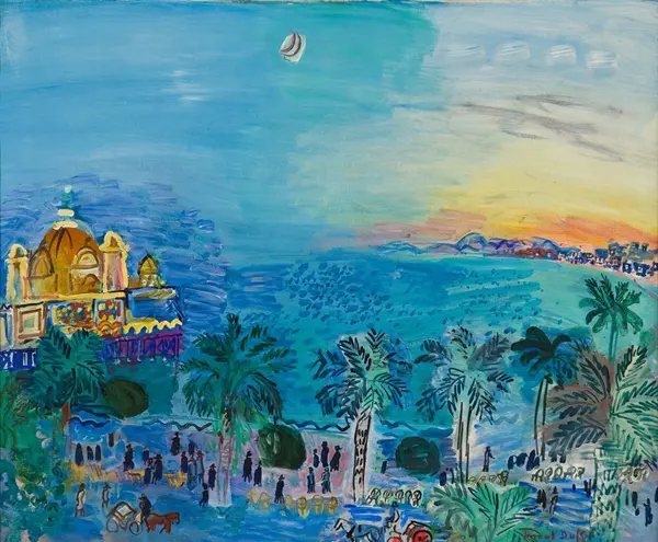 L'Ancien Casino, Nice By Raoul Dufy