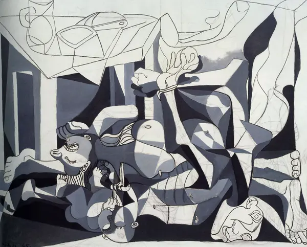 The Charnel House By Pablo Picasso