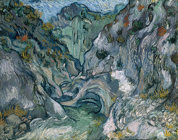 Ravine 1889 by Vincent van Gogh | Oil Painting Reproduction
