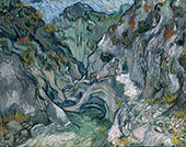 Ravine 1889 By Vincent van Gogh