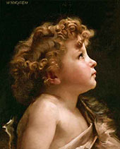 St John the Baptist as a Child By William-Adolphe Bouguereau
