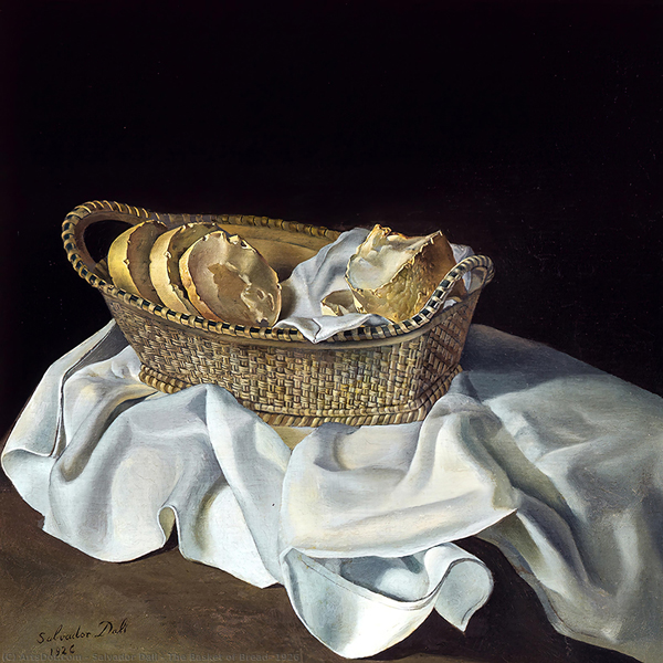 The Basket of Bread 1926 by Salvador Dali | Oil Painting Reproduction