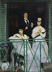 The Balcony By Edouard Manet