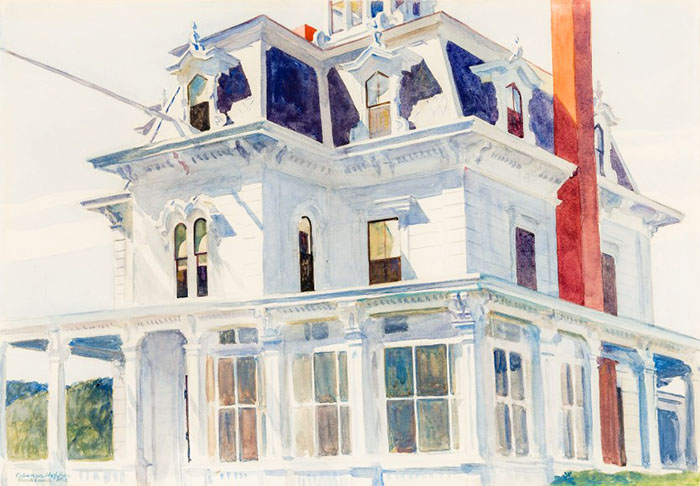 Talbot's House by Edward Hopper | Oil Painting Reproduction