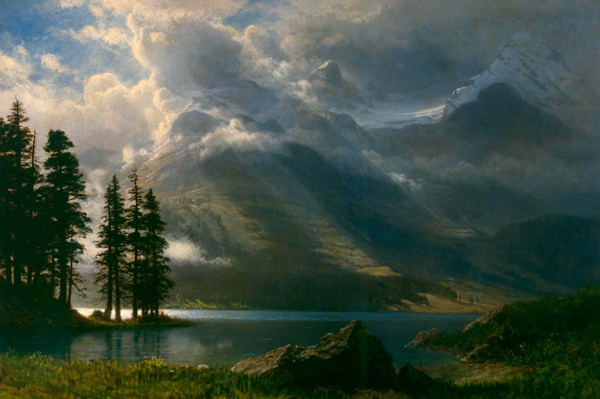 Scenery in the Grand Tetons | Oil Painting Reproduction