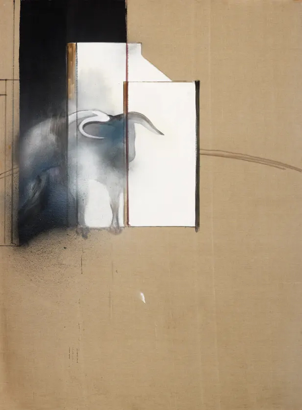 Study of a Bull by Francis Bacon | Oil Painting Reproduction