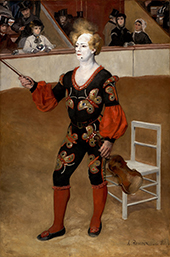 Clown By Pierre Auguste Renoir