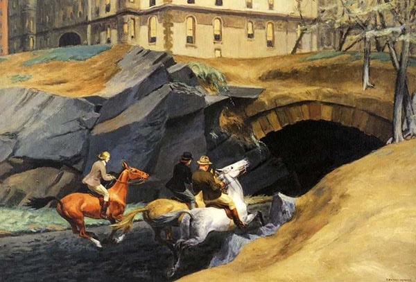 Bridle Path by Edward Hopper | Oil Painting Reproduction