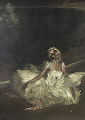 The Dying Swan Anna Pavlova By John Lavery