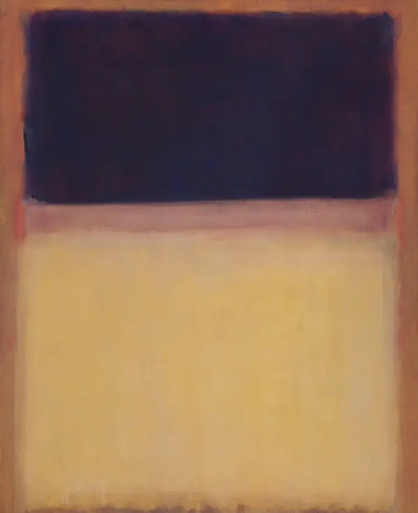 No 9 Dark over Light Earth By Mark Rothko (Inspired By)