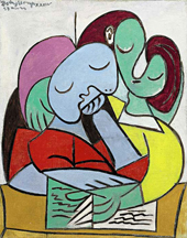 Two Girls Reading 1934 By Pablo Picasso