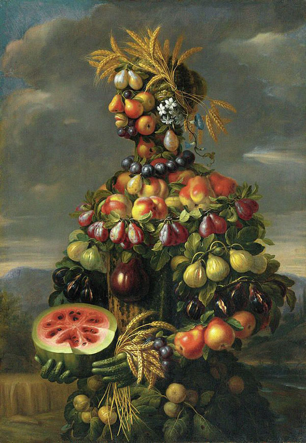 Allegory of Summer by Giuseppe Arcimboldo | Oil Painting Reproduction