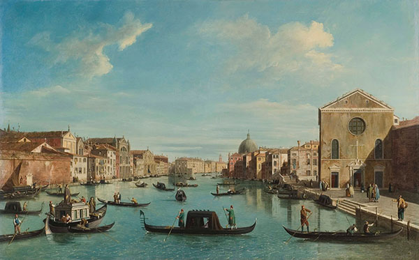 Grand Canal Venice by Canaletto | Oil Painting Reproduction