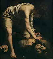 David and Goliath By Caravaggio