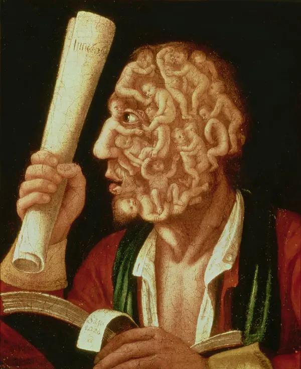 Portrait of Adam By Giuseppe Arcimboldo