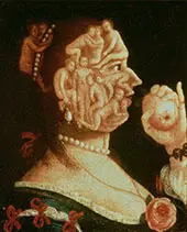 Portrait of EVE By Giuseppe Arcimboldo