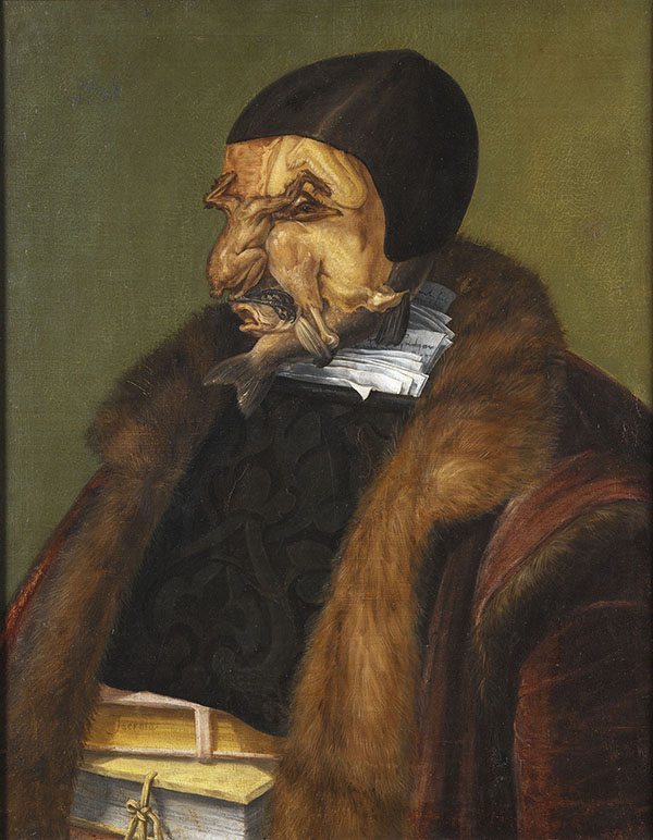 The Jurist 1566 by Giuseppe Arcimboldo | Oil Painting Reproduction