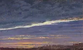 Evening Cloudy Sky By Caspar David Friedrich