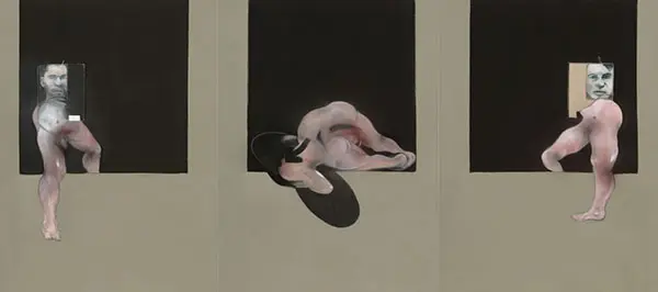 Triptych 1991 By Francis Bacon