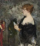 At the Milliner's By Edouard Manet