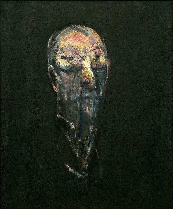 Study for Portrait Number IV (After The Life Mask of William Blake) 1956 | Oil Painting Reproduction
