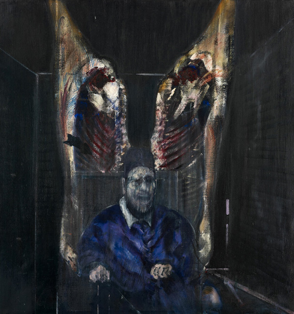 Figure with Meat 1954 by Francis Bacon | Oil Painting Reproduction