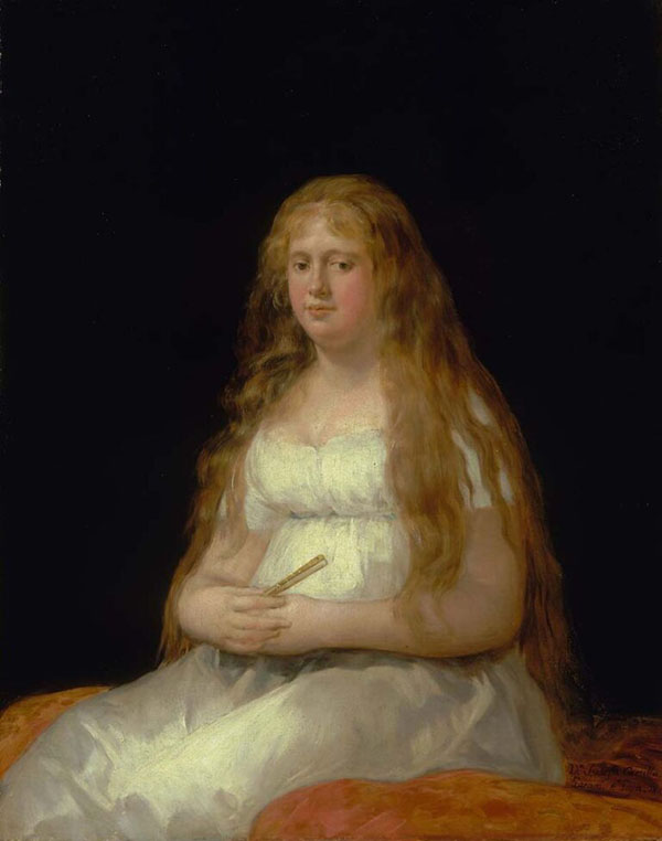 Josefa de Castilla Portugal y van Asbrock de Garcini 1804 | Oil Painting Reproduction