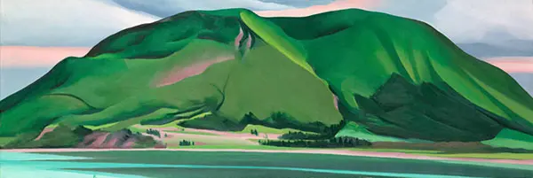 Green Mountains Canada 1932 By Georgia O'Keeffe
