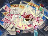 Festival in Montmartre 1913 By Gino Severini