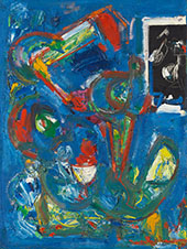 Blue Rhythm 1950 By Hans Hofmann