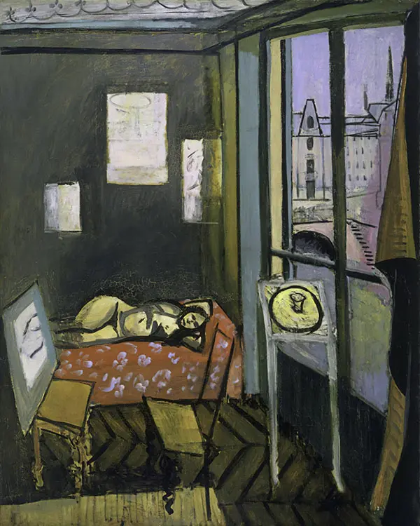 Studio Quai Saint Michel By Henri Matisse
