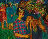 Joseph Tells his Dreams By Emil Nolde