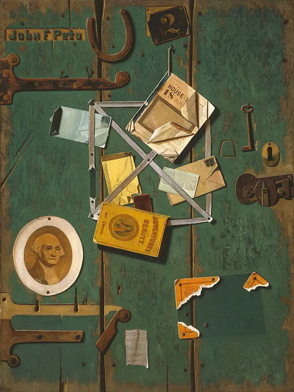 A Closet Door By John Frederick Peto