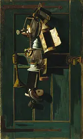 Door with Lanterns By John Frederick Peto