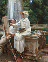The Fountain Villa Torlonia Frascati Italy 1907 By John Singer Sargent