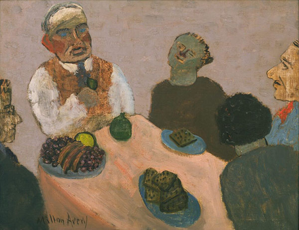 The Dessert 1939 by Milton Avery | Oil Painting Reproduction