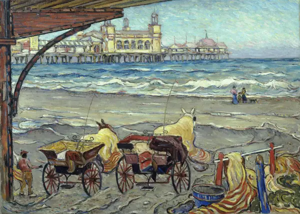 Beach Ponies By Reynolds Beal