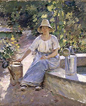 The Watering Pots 1890 By Theodore Robinson