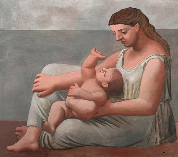 Mother and Child 1921 by Pablo Picasso | Oil Painting Reproduction