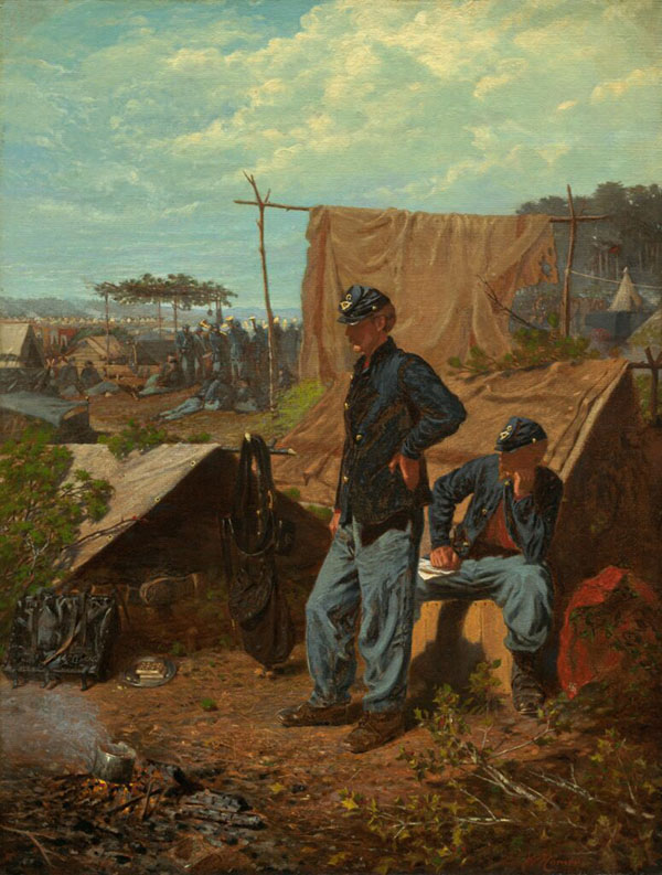 Home Sweet Home c 1863 by Winslow Homer | Oil Painting Reproduction
