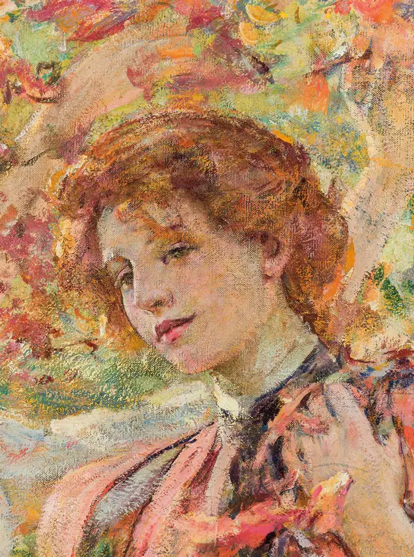 Tiger Lily By Robert Lewis Reid