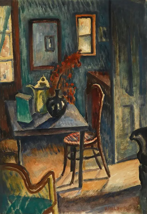 Interior By Samuel Halpert