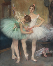Backstage at the Ballet By Pierre Carrier Belleuse