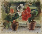 Begonia at the Window c1934 By Friedl Dicker-Brandeis