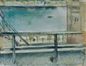 Blick Zur Moldau Prag By Friedl Dicker-Brandeis