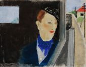 Lady in a Car By Friedl Dicker-Brandeis