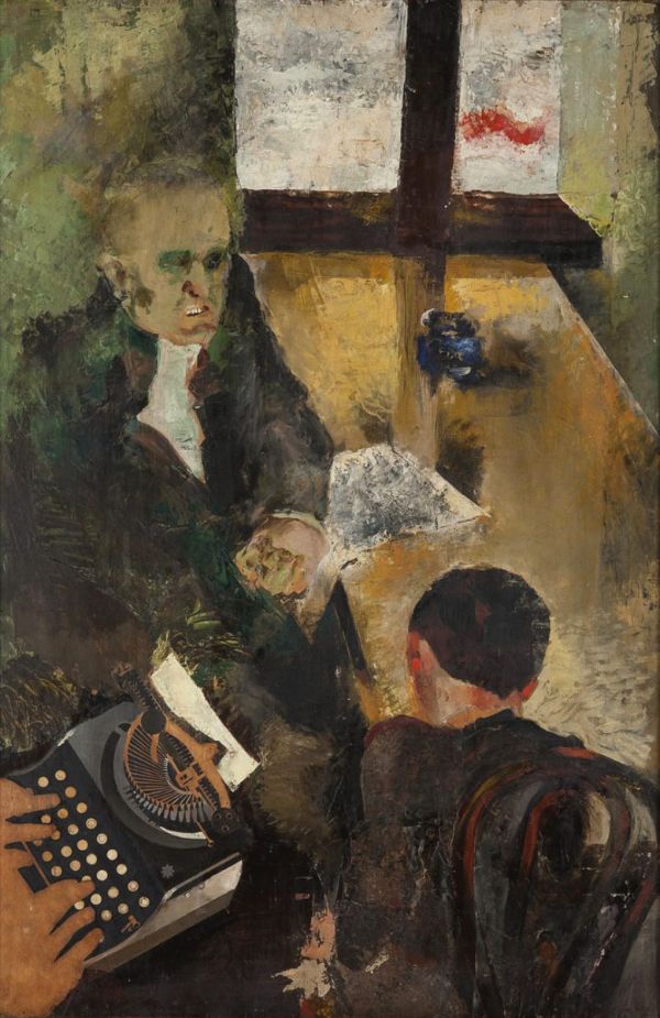 Questioning by Friedl Dicker-Brandeis | Oil Painting Reproduction